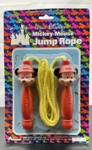 Vintage 1985 Walt Disney Mickey Mouse Jump Rope - Sealed - ARCO Industries 8701