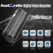 MP3 Spy Magnetic Recording Device Voice Activated Mini Audio Recorder 16GB 32GB