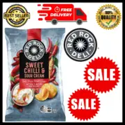 Red Rock Deli Sweet Chilli and Sour Cream Potato Chips 165 g, Free Shipping