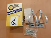 NOS/NIB Ale Tipo Cortissimo toe clip set #97/L.D. Anodized - from the 1980s