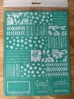 Chalk Couture Notebook Patterns Size B Transfer Stencil 8x10 Retired
