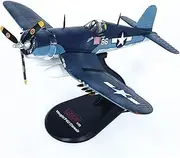 Replica Pre-Build Aircraf Classic Retro Fighter Aircraft 1:72 for Scale F4U-1 Corsair Fighter Shipboard Aircraft Metal Military Display Airplane Model for Collection Or Gift Collection Gift Display
