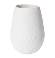 E Style Juana Ceramic Flower Vase Centerpiece Indoor Home Decor 32cm White
