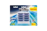 Gillette Mach3 Turbo Razor Cartridges - 8 Pack