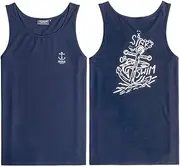 [Desolve] Sink or Swim Mens Singlet Navy L