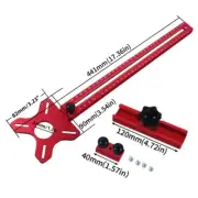 3-in-1 Router Milling Groove Bracket Woodworking Cutting and Circular Jig Tool