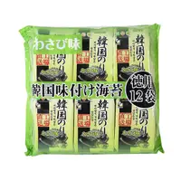 在飛比找PChome24h購物優惠-orionjako 韓國芥末風味海苔(42g/袋)12入X8