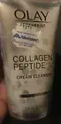 Olay Collagen Peptide Cream Cleanser, Fragrance Free, 5 fl.oz