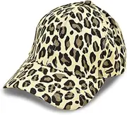 [Yonchic] Baseball Cap, Animal Print Sun Hats for Women Men Summer Hat Cute Baseball Caps, Washed Cotton