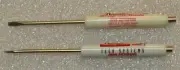 Snap-on Tools Pair of Pocket Screwdrivers Vintage Old Antique New Old Stock #2