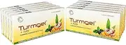 Turmgel Tulsi Turmeric Lozenges| Maintains Oral Hygiene & Relief from Cough, Cold & Sore Throat| Pack of 10 (100 Lozenges) Sharpens Immunity| Sugar-Free| Available in Pack of 1, 3 & 10