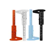Lightweight Plastic Vernier Caliper for Small Item Measurement 80mm Range