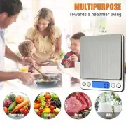 LCD Digital Kitchen Scale 3000g / 0.1g Electronic Weight Food Balance