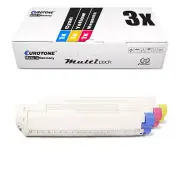 3x Toner Of for OKI C841CDTN C831CDTN C841DN C831 C831DN C831DM C841 C841N