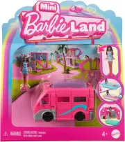 Mini BarbieLand Dream Camper 1.5-Inch Figure & Vehicle