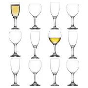 Misket Wine Glasses & Champagne Flutes 12pc Set