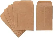 Coin and Small Parts Envelopes Box of 500 2.25"x 3.5" with Gummed Flap for Homes and Office Use