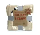 Berkshire Blankets - Velvetloft Printed Colour Throw - Polar Bear Print