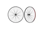 CyclingDeal Mountain Bike Bicycle MTB 26" Double Wall Alloy Wheelset - Compatible with 5/6/7/8 Speed Thread-on Freewheel - Bolt-on Axle Front & Rear