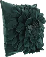 BESTOYARD Vintage Floral Pillow Covers Soft Fabric Cushion Cases for Sofa Couch Bed Car Flower Design Cozy Decorative Throw Pillows for Home Decor