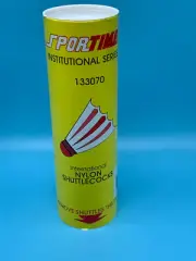 Sportime 7667 Badminton Shuttlecocks International Nylon Pack of 6