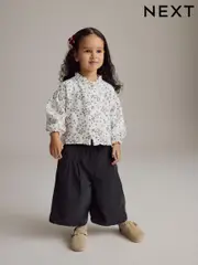 Mono Printed 100% Cotton Blouse and Co-ord Trousers Set (3mths-8yrs) (E35525) | $25 - $31