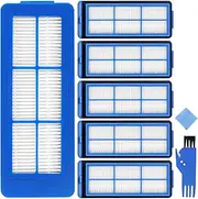 Replacement HEPA Filter for Eufy RoboVac G30 Edge, G20, G30, 11S Max, 15C Max, 30C Max, 25C Max, G10 Hybrid, G30 Hybrid, G30 Verge Robot Vacuum Cleaner Spare Parts Accessories (6 Pack)