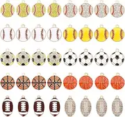 MARFOREVER Enamel Charms Pumpkin Bat Skeleton Witch Spider Candy Charm,Gold Pendants for Jewelry Bracelet Necklace Making Accessories