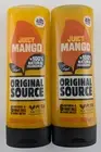 2 x Original Source Body Wash Shower Gel Juicy Mango 500ml NEW