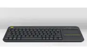Logitech Wireless Touch Keyboard K400 Plus - Black replaces K400r Black