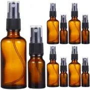 10 Pcs Glass Spray Empty Bottle Travel Mini Bottles Perfume Refillable