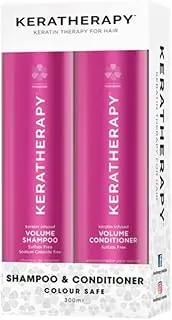 Keratherapy Volume Shampoo and Conditioner Duo Pack, 2 count