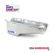 Canton 15-010, One Zinc Steel Oil Pan - Sbc Stock Appearing- Pre-80 Performance