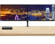 Lenovo ThinkVision S22e Monitor, 2-Pack Bundle + USB-C Dock