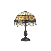 Madonna Beaded Leadlight Tiffany Table Lamp