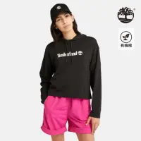 在飛比找momo購物網優惠-【Timberland】女款黑色連帽上衣(A6AZ2001)