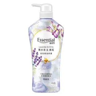 【Essential逸萱秀】香氛精油修護洗髮精700ml 香氛精油修護潤髮乳700ml 英國梨&百合 薰衣草&鳶尾