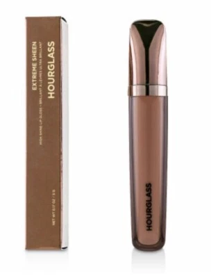 Hourglass Extreme Sheen Shine Lip Gloss-CHILD (Pale Nude Peach)-New Full Size