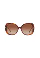 Burberry Women's Square Frame Gold Acetate Sunglasses - BE4374F