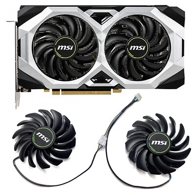 Graphics Card Fan Cooling Fan for MSI RTX2060 SUPER 8GB VENTUS PLD09210S12HH