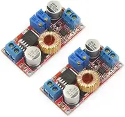Ferwooh 2PCS XL4015 Buck Converter DC-DC Adjustable Input 5V-32V Output 0.8V-30V 5A Constant Current Constant Voltage LED Driver Lithium Battery Module Power Board Module