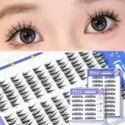 Soft Glue-Free Fake Lashes Dense Eyelashes Extension Ladies Girls