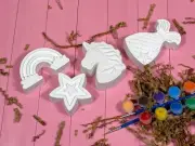Paint Your Own Unicorn – DIY Plaster Painting Kit for Kids Creative Activity Set