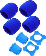Abaodam 1Sets Professional Microphone Windscreen Cover Thickened Sponge Protection for Ktv Concerts and Recording Comfortable Breathable and Easy to Maintain Microphone