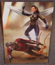 Antman & The Wasp Glossy Art Print 11 x 17 In Hard Plastic Sleeve