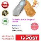 Orthotic Arch Support Insole Shoe Insert Flat Feet High Arches Heel Pain Hard