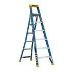 Bailey Leansafe X3 Fibreglass 3 in 1 Ladder 7ft 150kg 2.1m - 3.5m FS14148