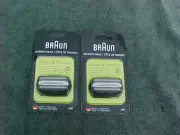 2 BRAUN 32B Series 3 Proskin Shaver Head Total of 2 New in Package Made Germany