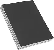 TEHAUX 10pcs Foam Board DIY Foam Brick Craft Foam Cube Polystyrene Poster Board White Poster Board Foam Poster Board Foam Core Board Craft Foam Block Blank Foams Boards Black
