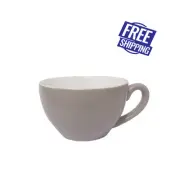 6x Cappuccino Cup Stone Grey 200mL Bevande Coffee Tea Hot Chocolate Cups